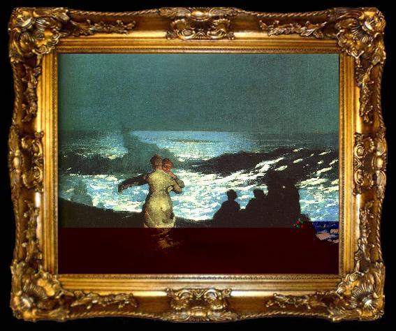 framed  Winslow Homer Summer Night, ta009-2